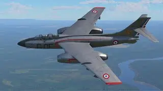 S.O.4050 Vautour IIN (late) War thunder Sim gameplay