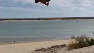 Triple side flip