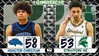 Non District Matchup | Houston Christian HS vs Stratford HS Game Recap