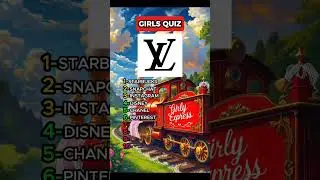 Can you name these girl logos in seconds? #girl #logo #quiz #challenge