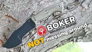 The &ldquo;Mini&rdquo; Fixed Blade That&rsquo;s Anything But! | Boker Tracker 2.0 + Ultem Karambit Drop