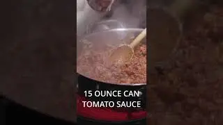 3 Layer Lasagna | The Sauce | #Shorts