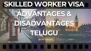 UK SKILLED WORKER VISA (SWV) | THE REAL PATH TO UK PR/ILR | Advantages | Telugu