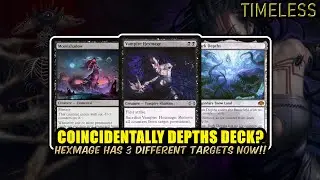 Insane Vampire Hexmage Synergy! Moonshadow Hexmage Combo! | Timeless BO3 | MTG Arena
