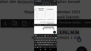 04. Belajar Office di HP | Word: Praktikum2 Membuat Surat Permohonan PKL