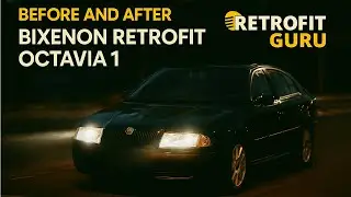 Octavia mk1 Bi-Xenon Retrofit | Before & After