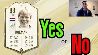 RONALD KOEMAN 88 ICON PLAYER REVIEW! FIFA 20
