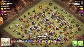 Spq miner attacked 3 stars by Sin (All Star clan)