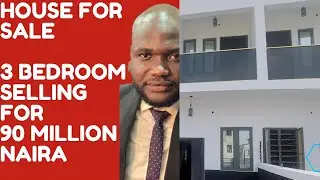 TOUR THIS NIGERIAN PROPERTY LISTED FOR SALE: 3 BEDROOM DUPLEX SELLING FOR 90MILLION NAIRA SANGOTEDO 