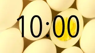 Timer for boiling eggs - 10 Minutes