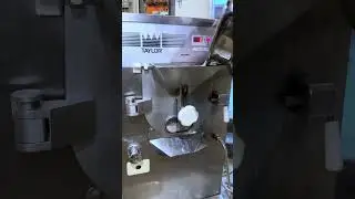 How to Make Gelato | taylor Batch Freezer #gelato #icecream #shorts