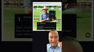 Scottie Scheffler proved Phil Mickelson  wrong! #pgatour #livgolf #byronnelson #cjcup