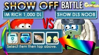 200 DLS PRANK😂😂😂!  - PRO VS PRO SHOW OFF || Growtopia