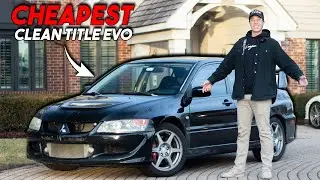 I Bought the CHEAPEST Clean Title Evo 8!