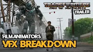 VFX BREAKDOWN Transformers: Rise of the Beasts Trailer