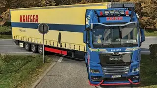 Driving Through Narrow Roads of Switzerland | #ets2 1.57