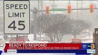 VSP says 'stay at home' during Wednesday's winter storm