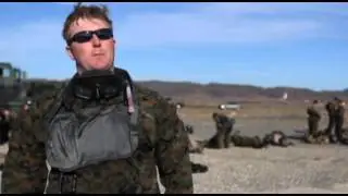 1st Recon Marines Conduct Wet SPIE Training