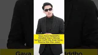 GAYA KECE MASDDDHO, PESONA MAS-MAS JAWA #masdddho #viral #trending