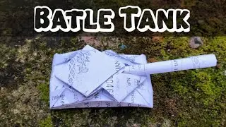 battle tank origami