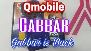 Qmobile Gabbar (Blue) Unboxing & Review in urdu/hindi - (1,975Rs) - iTinbox