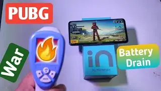 Micromax In Note 1 PUBG test, Micromax In Note 1 Battery Drain and Heating test