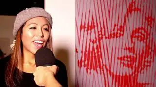 Krystel Ann Art opening 