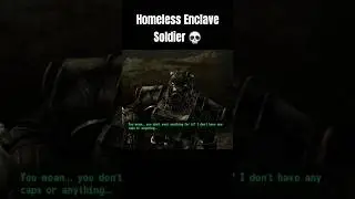 A Poor Enclave soldier #fallout