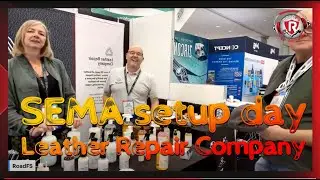 SEMA Setup day strolling North Hall and landing at LRC