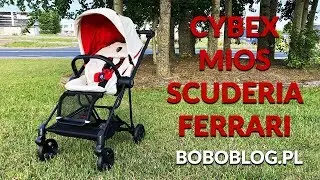 CYBEX MIOS SCUDERIA FERRARI PREZENTACJA PRZEDSTAWIENIE SKŁADANIE RECENZJA - BOBOBLOG.PL