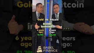 Bitcoin vs Gold 💰 Which One Are You Investing In? | Babel Finance Insights