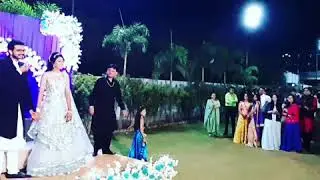 Harsh Bhatt #harshbhatt as an anchor, intro with Bride and Groom