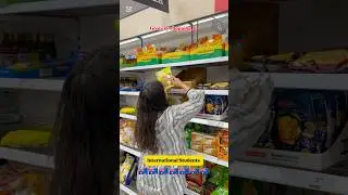 Grocery Shopping at Coles Australia | Budget Haul for International Students 2025