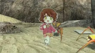 Mio Honda STEPS on the sand in Half-Life 2