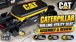 Catapillar Rolling Utility Seat - Assembly & Review - DW🌎 S4:E7