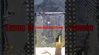 Emmc black paste remove easily technique #smartphone #cellphonerepair #mobilerepair #fix