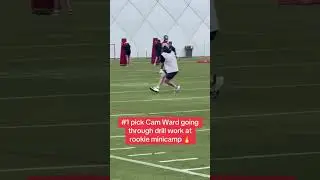 Getting a first look at #Titans QB Cam Ward. #tennessetitans #atozsports #camward #nfl #quarterback