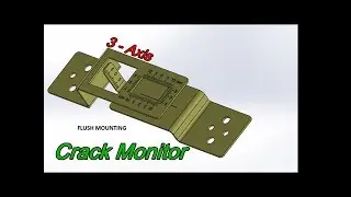 3 Dimensional Crack Monitoring Gauges