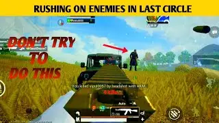 RUHSING ON ENEMIES IN LAST CIRCLE | DON'T TRY TO DO THIS | TEARS OF GOD GAMING | PUBG MOBILE
