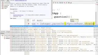 Converting Pseudo Code into JAVA to test using Netbeans IDE