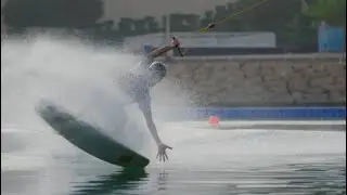 Wakeboarding - in kuwait - cable bark / tricks - air raley