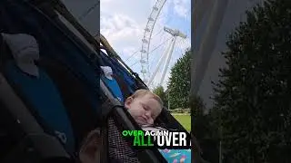 Lily's honest reaction to the big city #shorts #family #cute