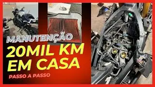 Passo a Passo Manutenção 20mil KM Yamaha Tracer 900 GT, Troca das Velas e Filtro de Ar.