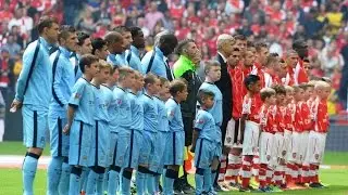 Arsenal 3-0 Manchester City Community Shield Cup 2014 First half |HD