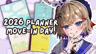 Setting Up My Hobonichi Planners & Goals for 2026 [HANDCAM]