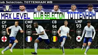 max level club selection tottenham