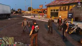 The Lost MC: Training night!!!!!! Kuffs FiveM Server