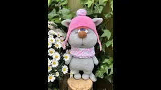 Ein Kater -  Klubok  1.Teil , nach Anleitung von Olga Romachina/ knitted cat, gato tejido, örme kedi