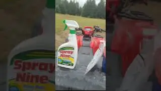 cleaning aluminum the easy way with #starbriteultimatealuminumcleaner #spraynine