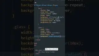 how to make glass effect? #technology #css #coding  #html #coding #shorts #shortvideo